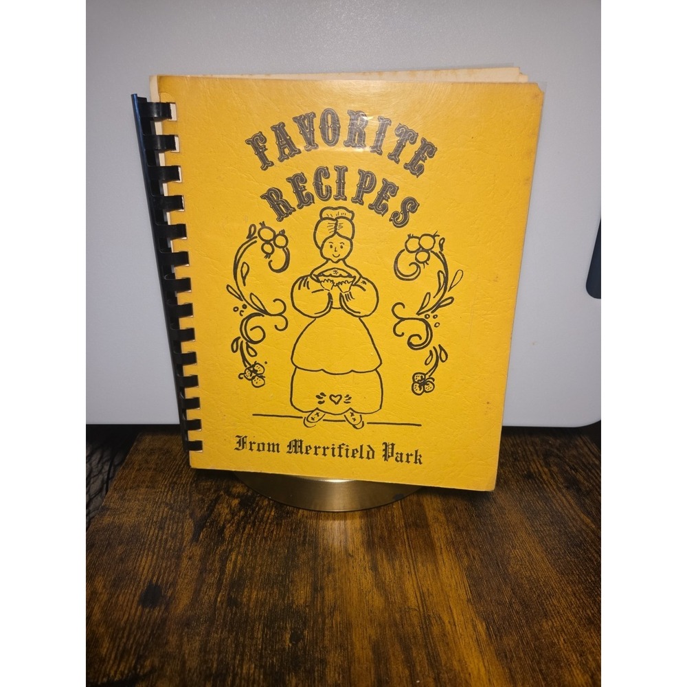Merrifield Park Community Club Cookbook 1972 Greenville, South Carolina